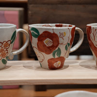 Seto Ware Flower Mug