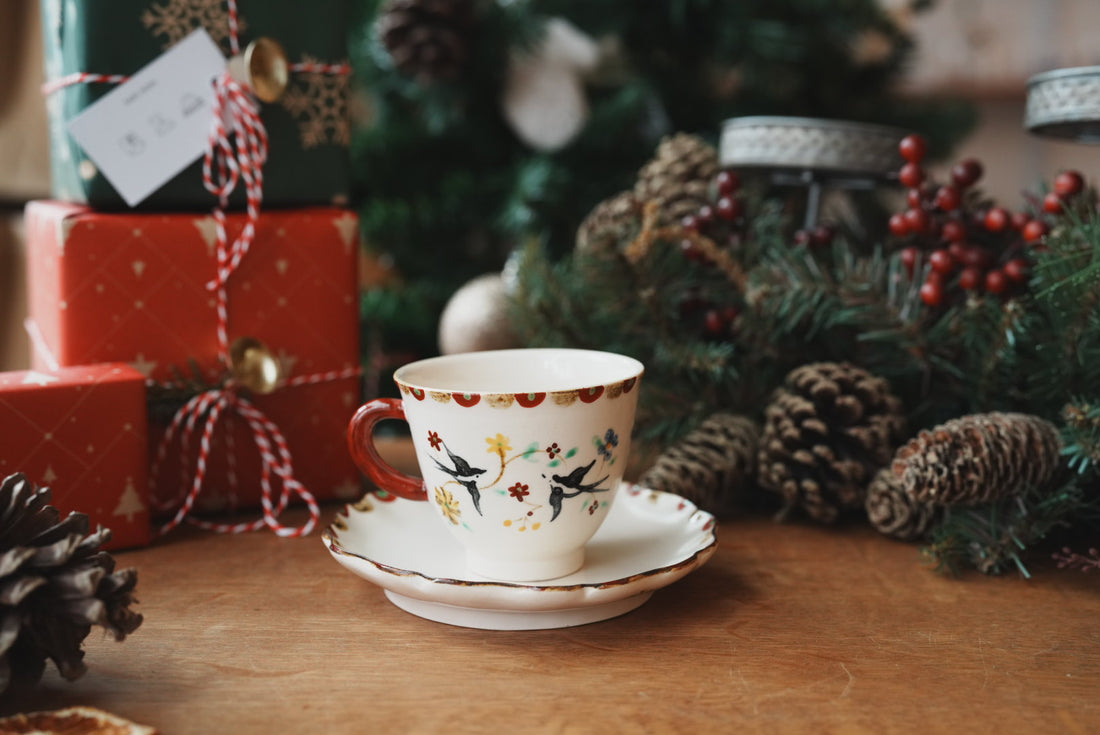 Misao Yajima 矢島操 Mug with Saucer Set MY04