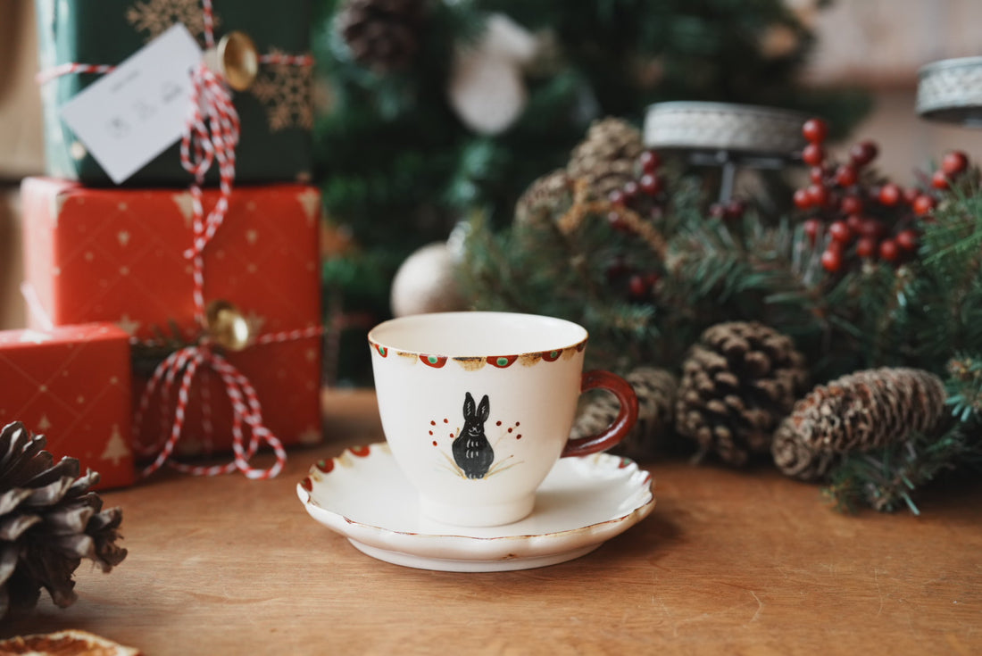 Misao Yajima 矢島操 Mug with Saucer Set MY04