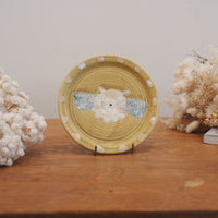 Tomoko Kubo コンガリ舍 Medium Cat Plate TK15