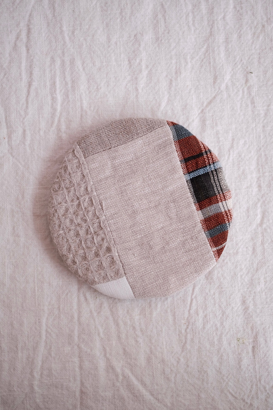 Japanese Linen Round Coaster