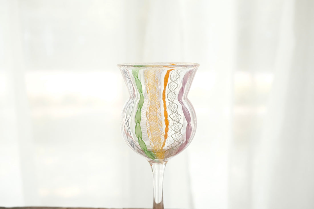 Makiko Kitagata 北形槙子 Lace Liqueur Glass MG09