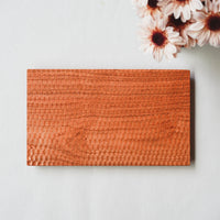 Kazunori Takatsuka 高塚和則 Rectangle Plate Cherry Wood KU13