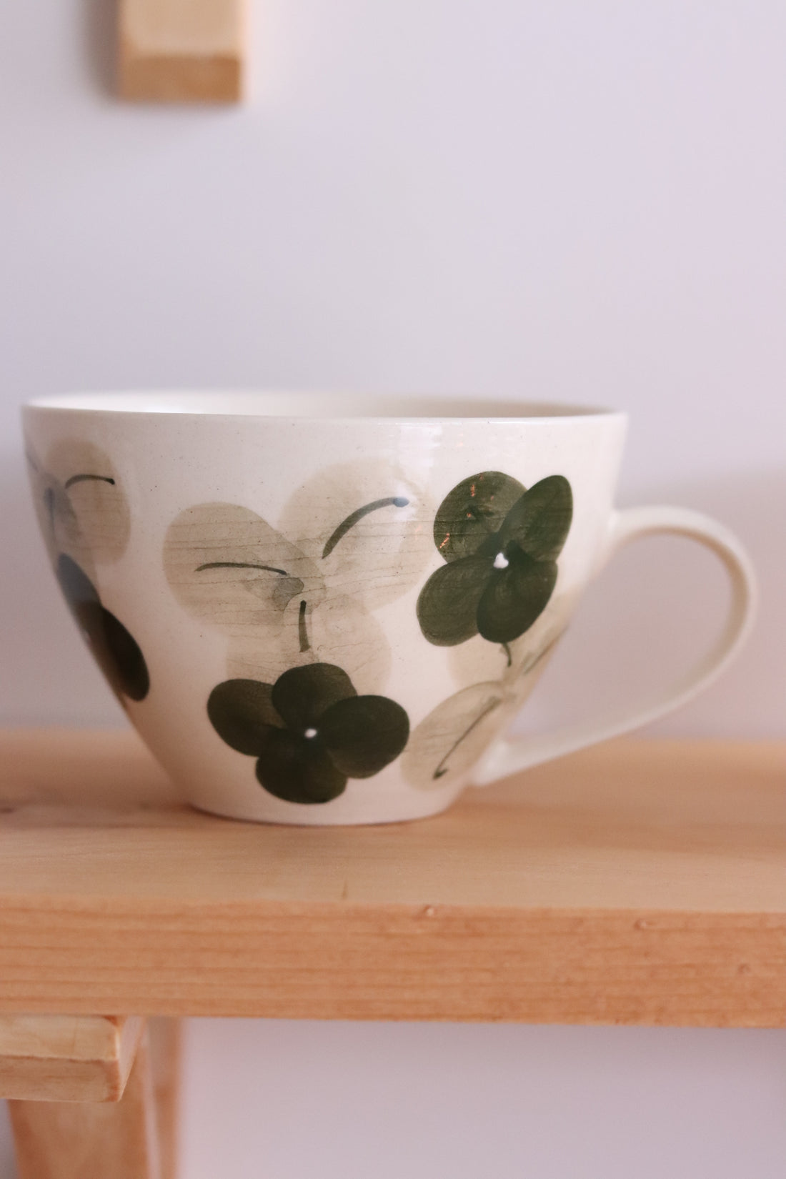 Hasami ware Arita ware Green Flower Large Mug