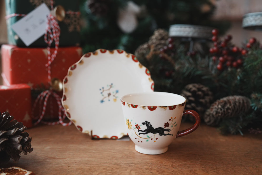 Misao Yajima 矢島操 Mug with Saucer Set MY04