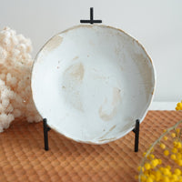 Tatsuo Horimizu 堀水達雄 White Saucer TH03