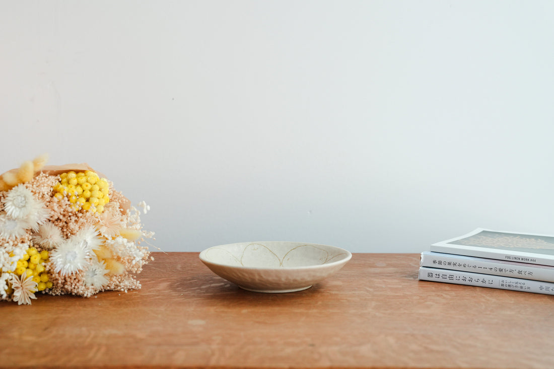 Chiho Yoshida 穗屋工房 Pear Plate - CY40