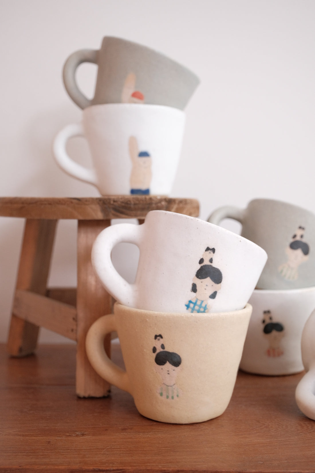 Aya Watanuki 綿貫彩 Mug Large - Blue Boy