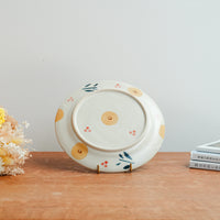Kumiko Ishikawa 石川久美子 Medium Flower Plate 19cm KI14