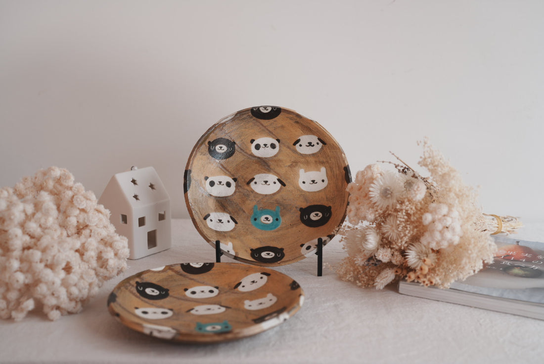 Fumiko Tsuchihashi 土橋文子 - 18cm Round Plate FT04 #1