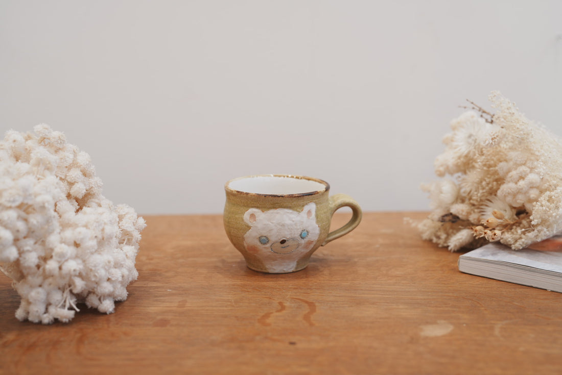 Tomoko Kubo コンガリ舍 Yellow Mug TK01