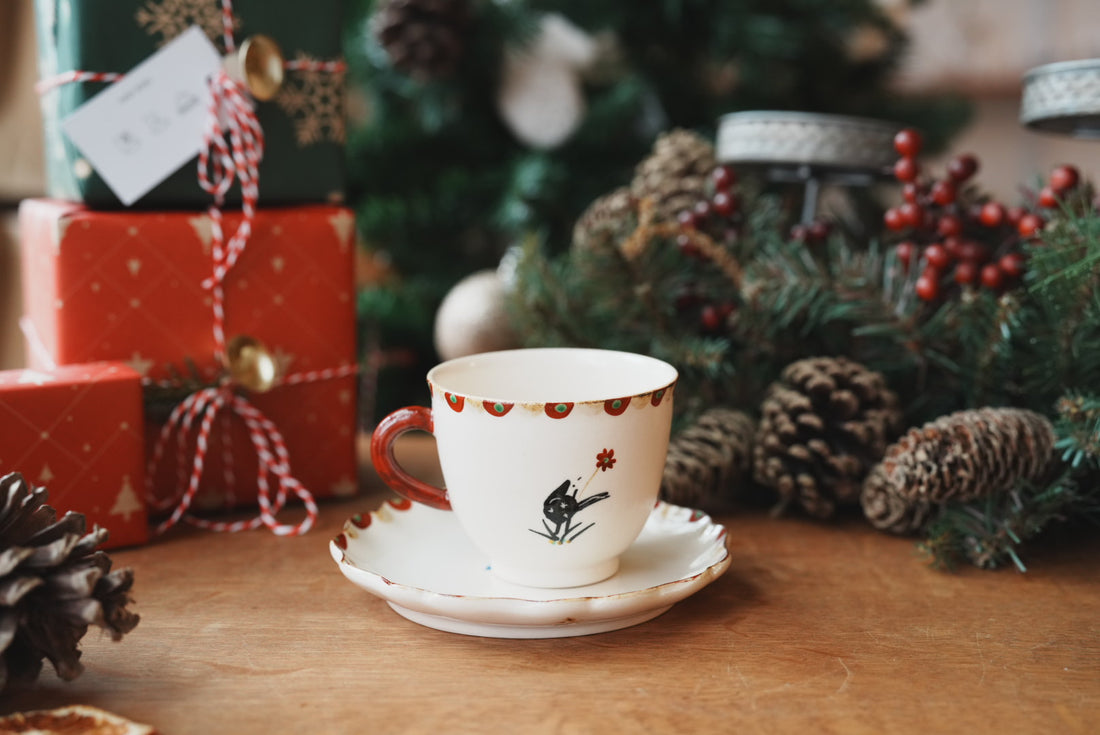 Misao Yajima 矢島操 Mug with Saucer Set MY04