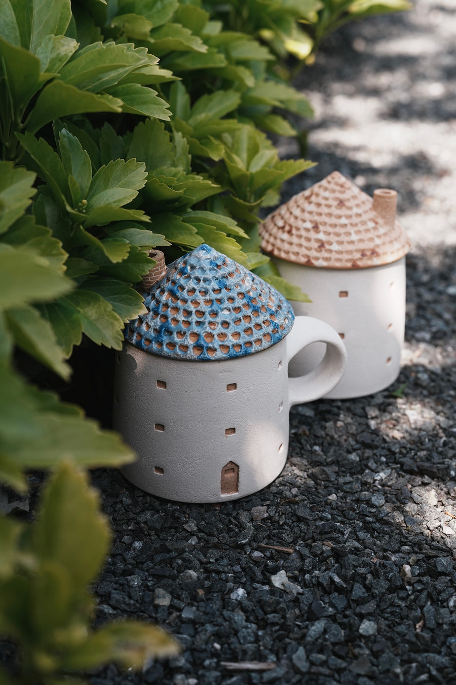 Forest Seed Pottery Ceramic Clay House Mug