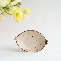 Misuzu Ishigami 石神美鈴 Medium Oval Plate with Handle MIS36