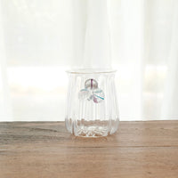 Makiko Kitagata 北形槙子 Lace Flower Handle Glass MG10