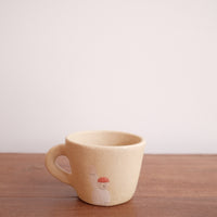 Aya Watanuki 綿貫彩 Mug - Small (Yellow Swimming)