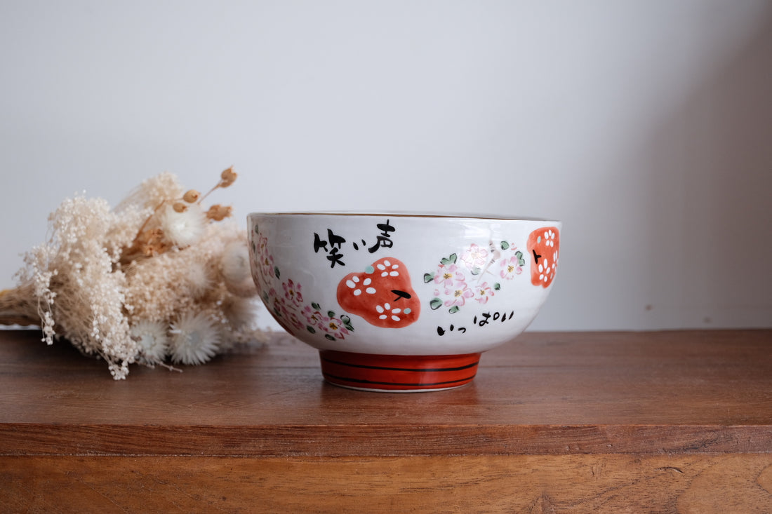 夕立窯 Japanese Style Ramen Bowl