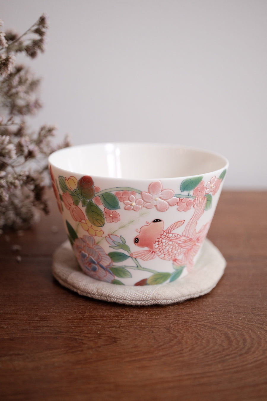 Baizhi Studio- Kinyo Flower Coffee/Tea Cup