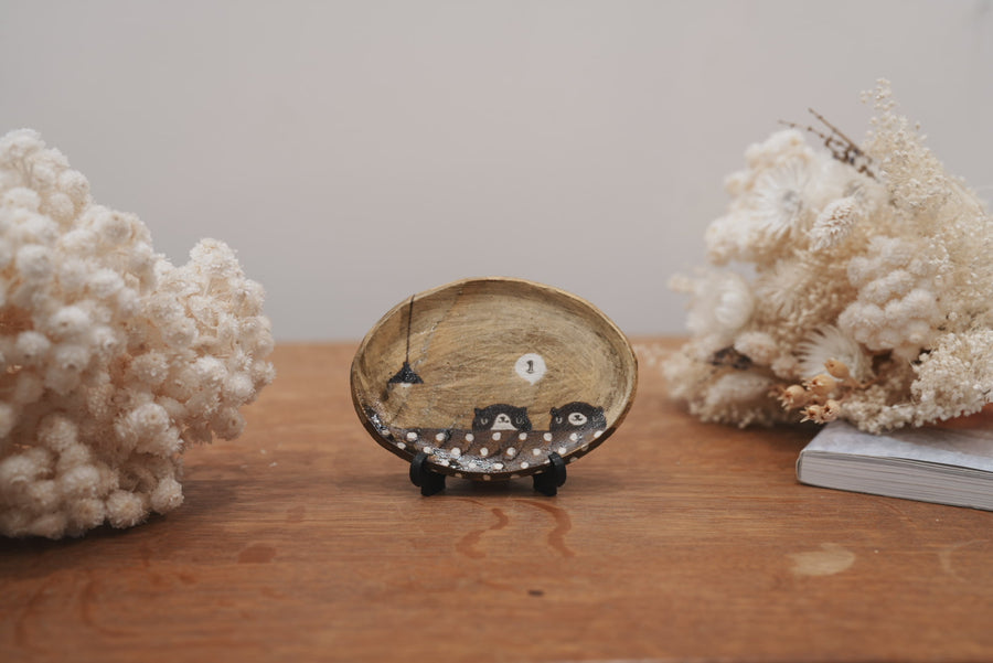 Fumiko Tsuchihashi 土橋文子 - Mini Oval Plate FT18 #2