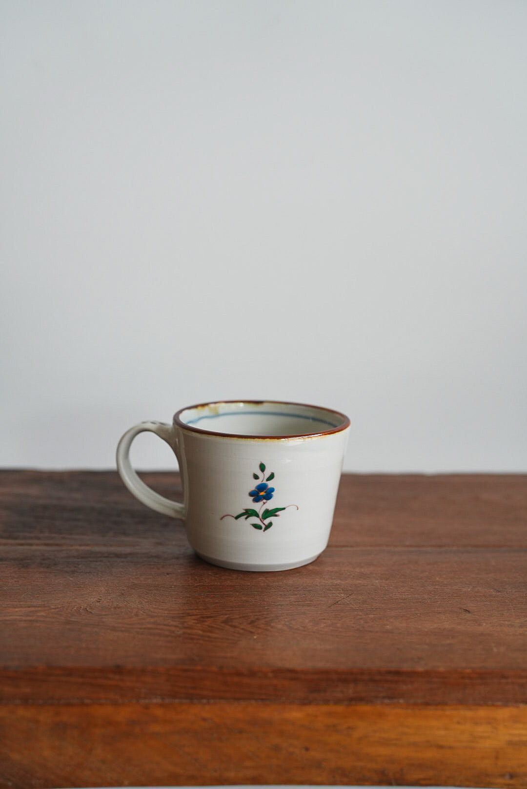 Kazuaki Shimura 志村和晃- Hand-Painted Floral Mug KAS08