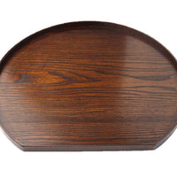 Wooden Half Moon Tray