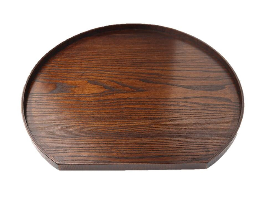 Wooden Half Moon Tray