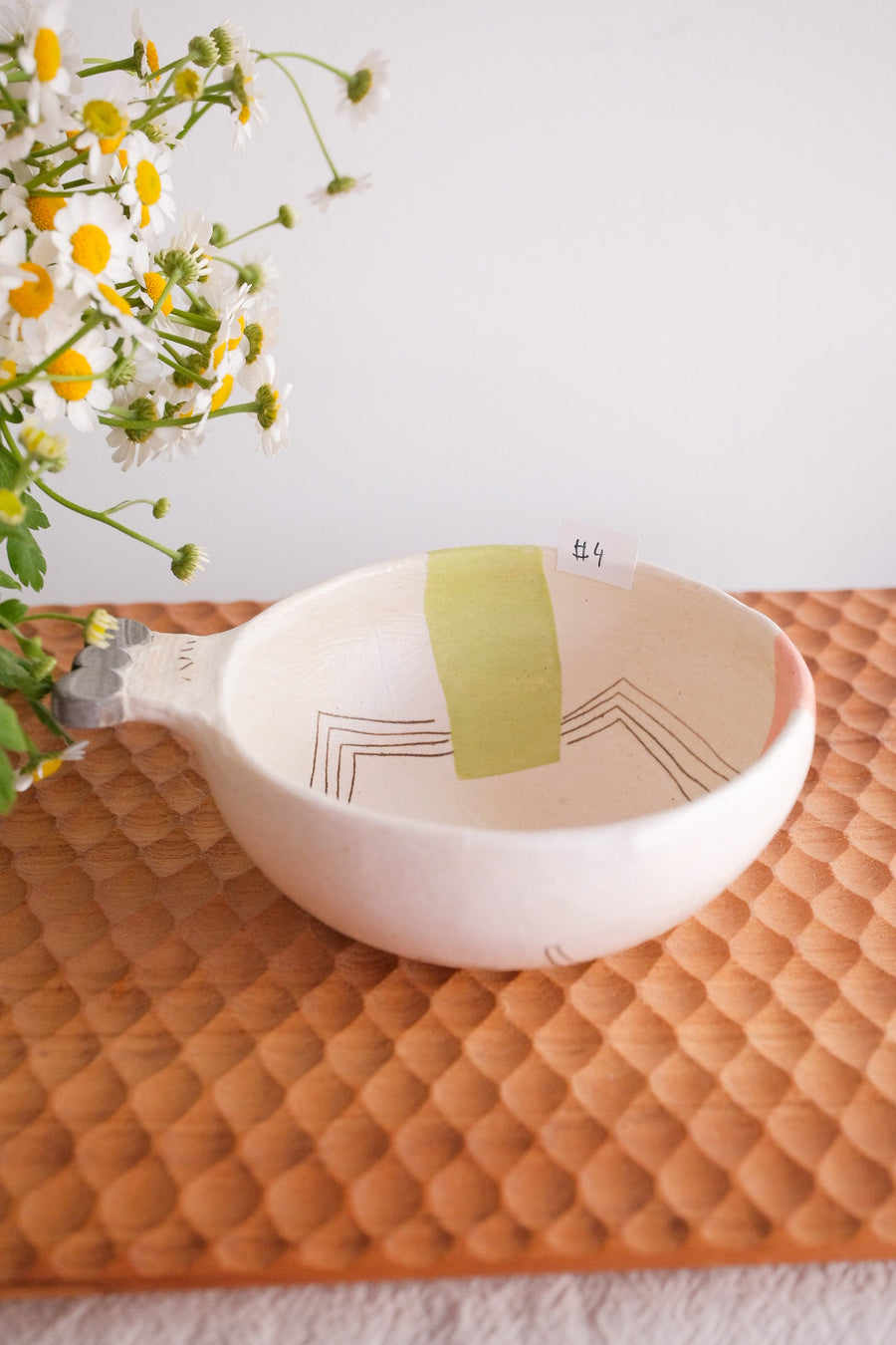 Hacorie 石丸和美 Bowl With Handle - Geometry HC05