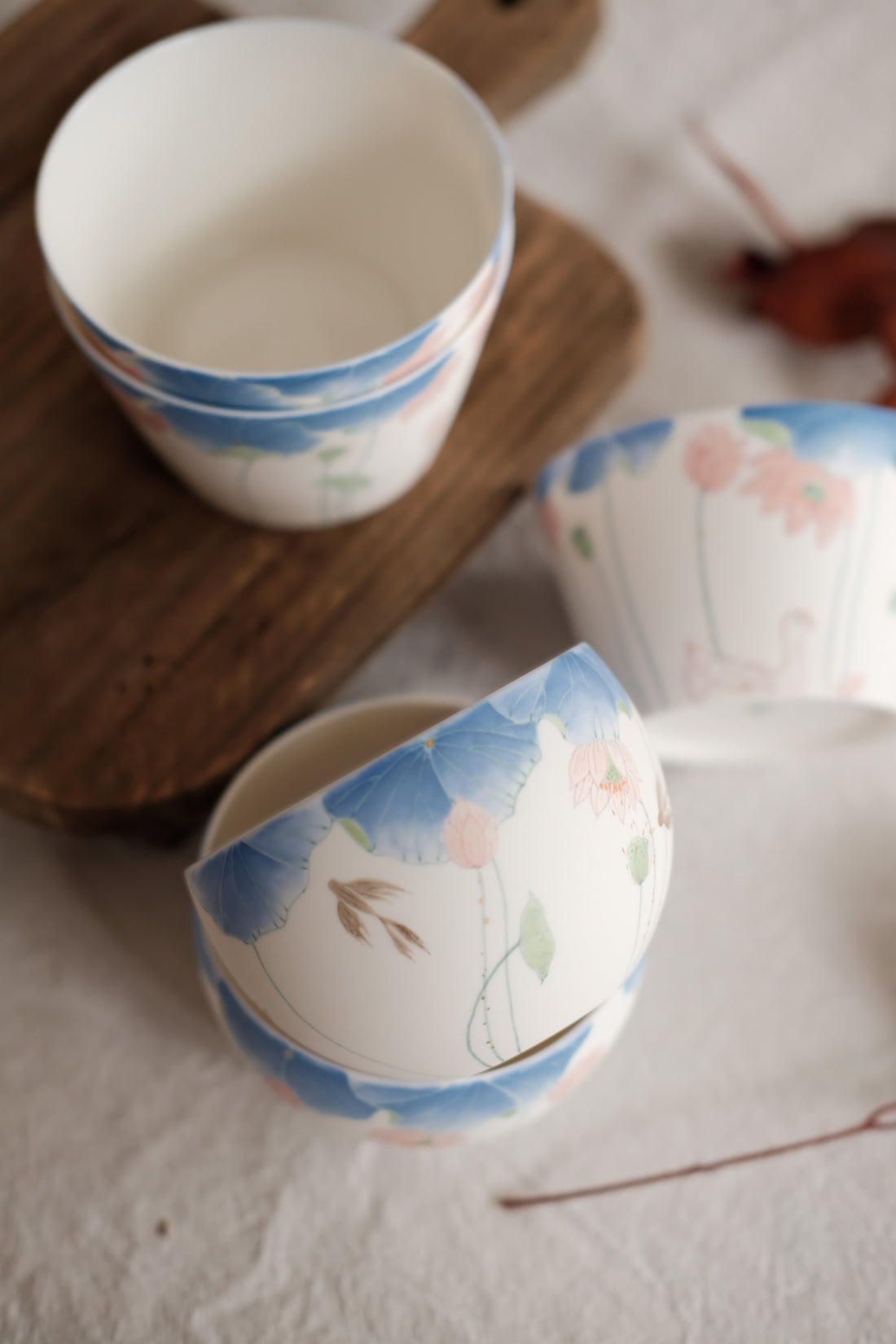 Lotus Flower Coffee/Tea Cups - Baizhi Studio