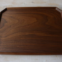 Wooden Octagonal Dinner Tray