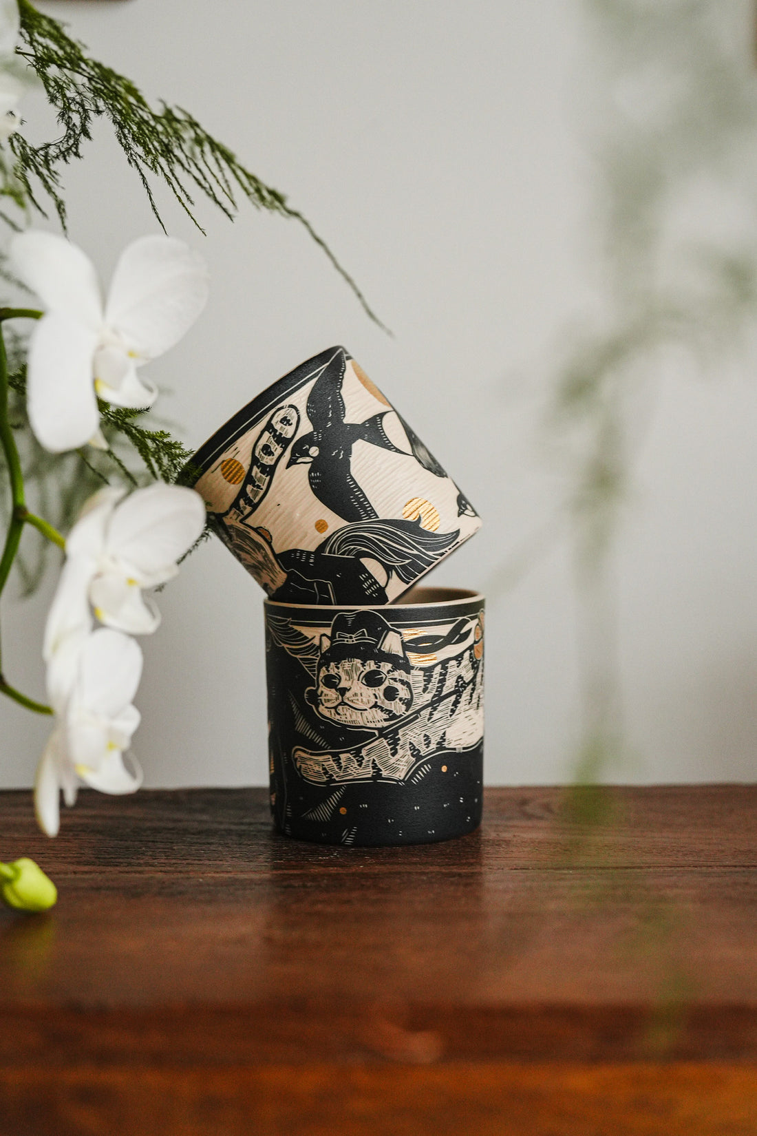 Shirogarasu Studio Chinese Zodiac Limited Edition - Horse Cup