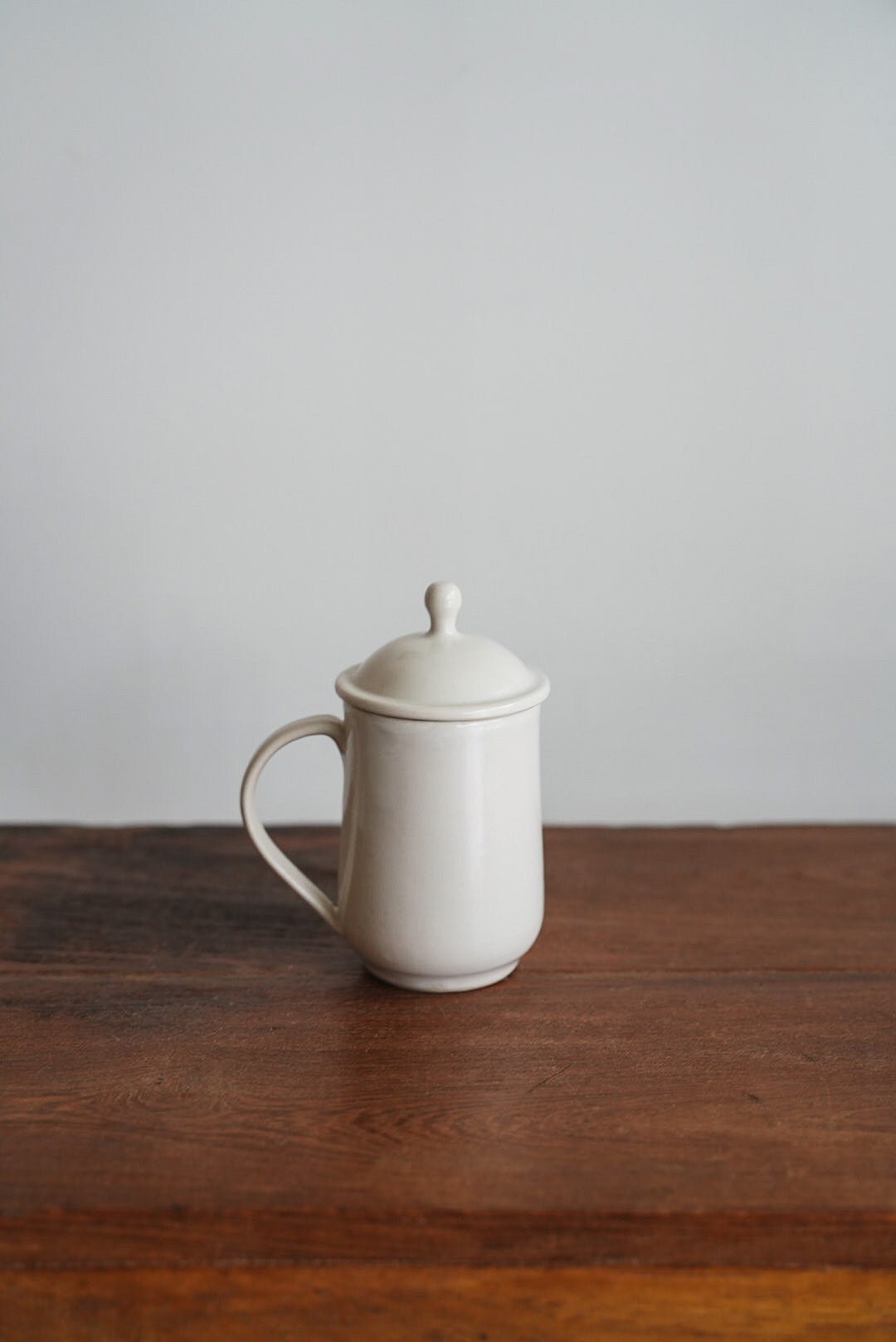 Maya Inamura 稲村真耶 White Mug with Lid MI29