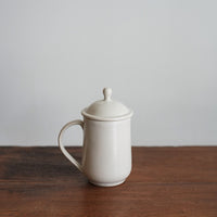 Maya Inamura 稲村真耶 White Mug with Lid MI29