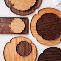 Kazunori Takatsuka 高塚和則 Walnut Wood Coaster KU02