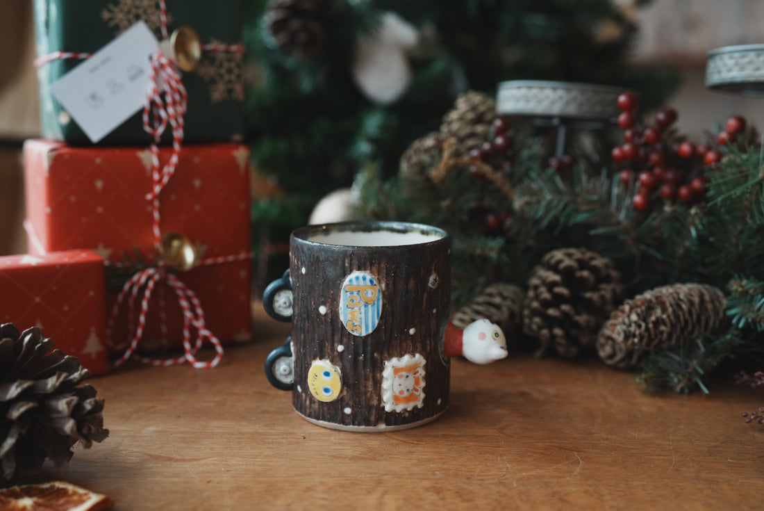 Akio Toyama 外山亜基雄 - Wood Grain Car Mug AT01