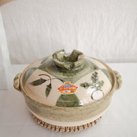 Donabe Banko Ware No.8 Veggies Clay Pot