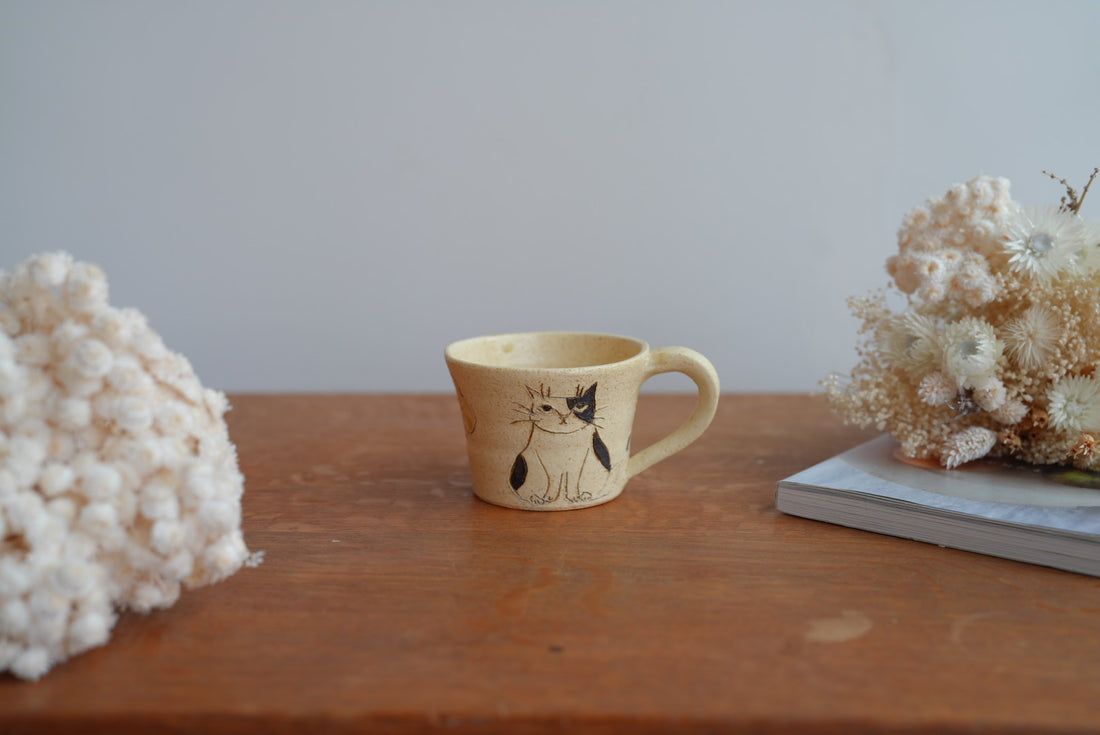 Shoko Hirano 平野照子 Cat Mug SR01 #1