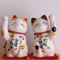 Colorful Fortune-Inviting Lucky Cat Large