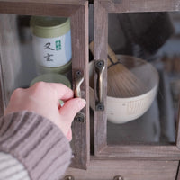 Natural Wood Storage Cabinet