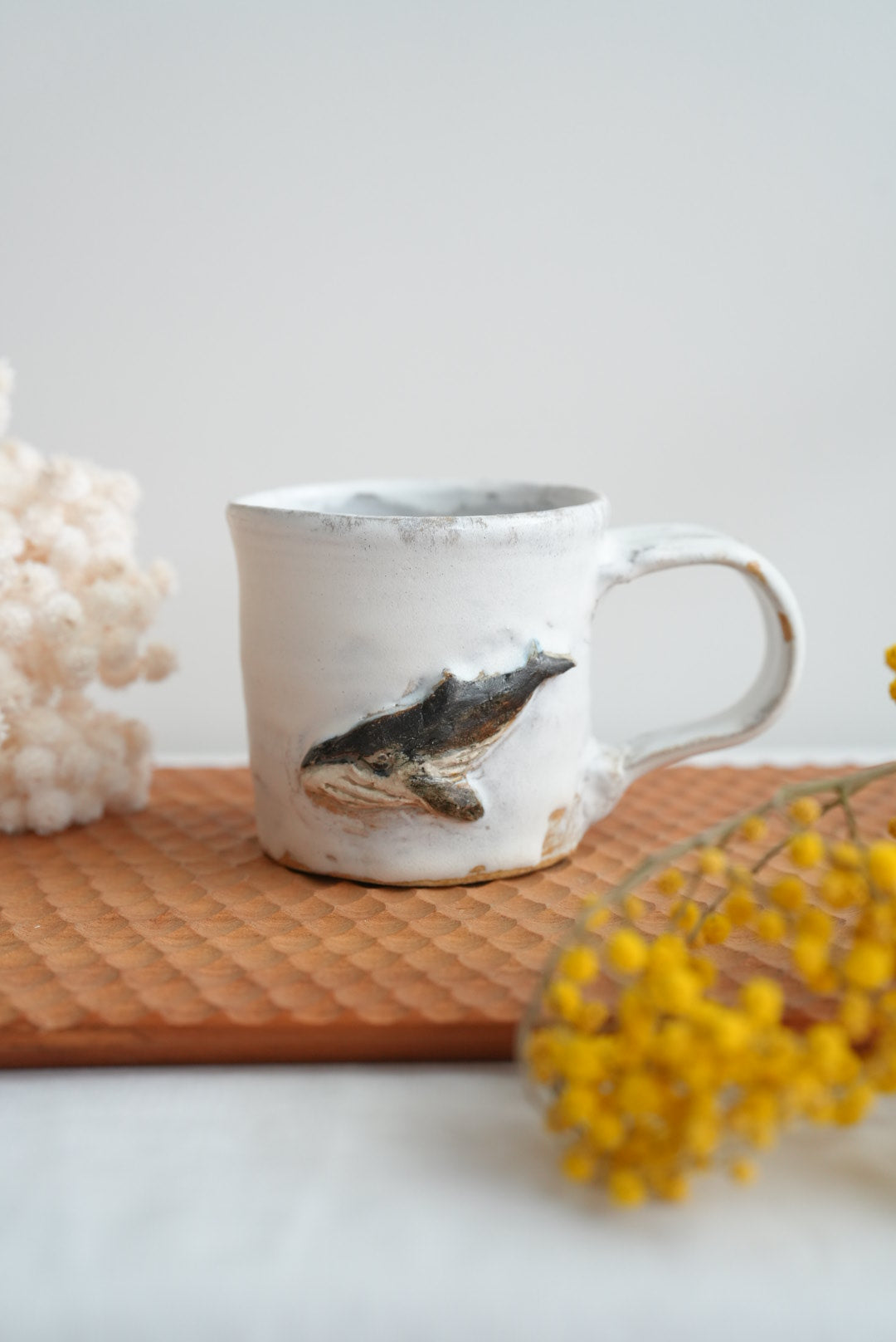 Tatsuo Horimizu 堀水達雄 Whale Mug TH02