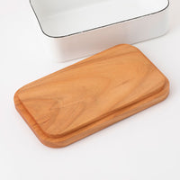Noda Horo White Series Enamel Butter Case