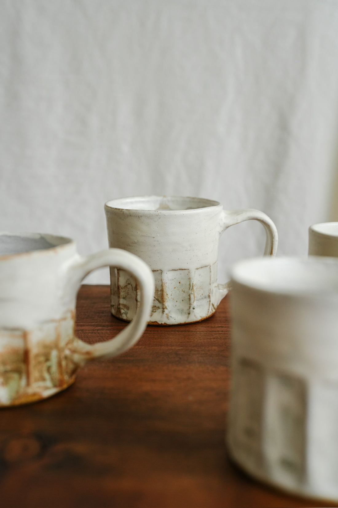 Tatsuo Horimizu 堀水達雄 White Mug TH01