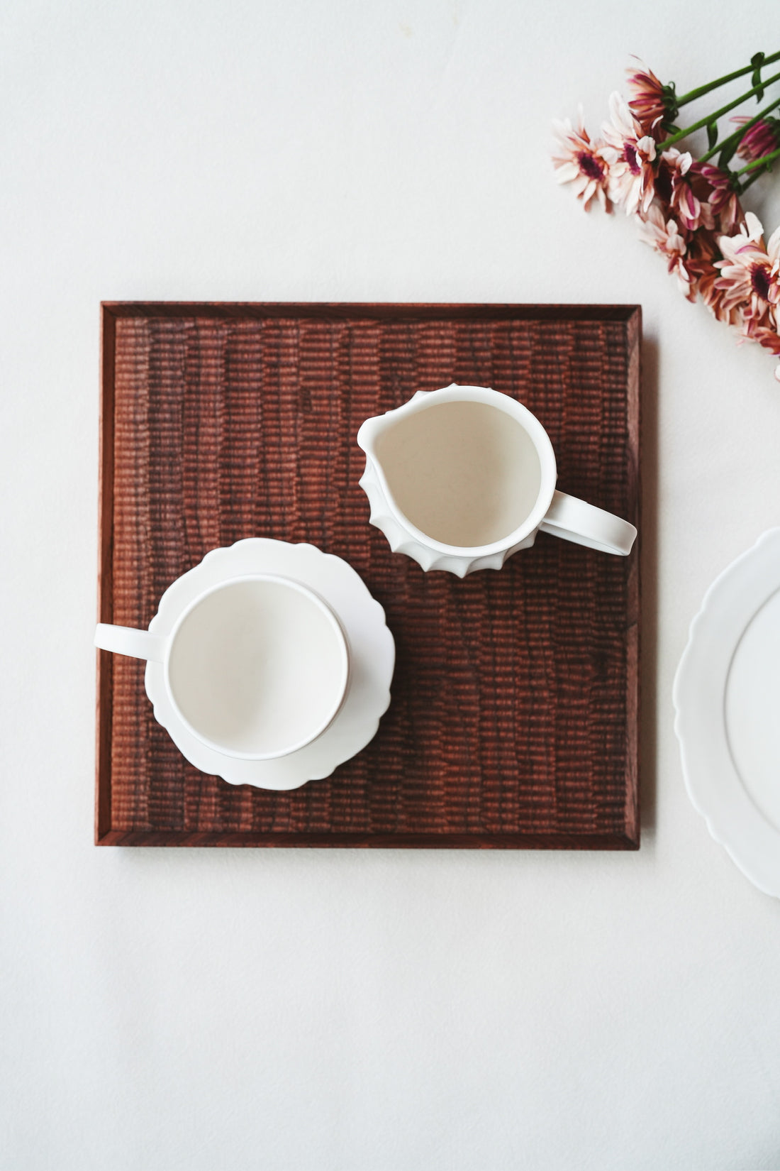 Kazunori Takatsuka 高塚和則 Square Walnut Wood Tray KU05