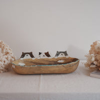 Fumiko Tsuchihashi 土橋文子 - Large Oval Deep Plate FT20 #4