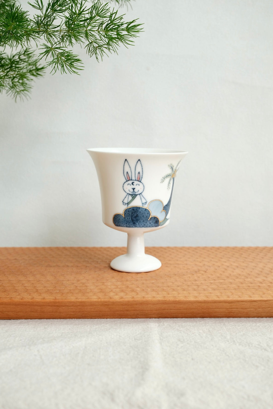 QIU Studio- Rabbit Pedestal Cup YQ06