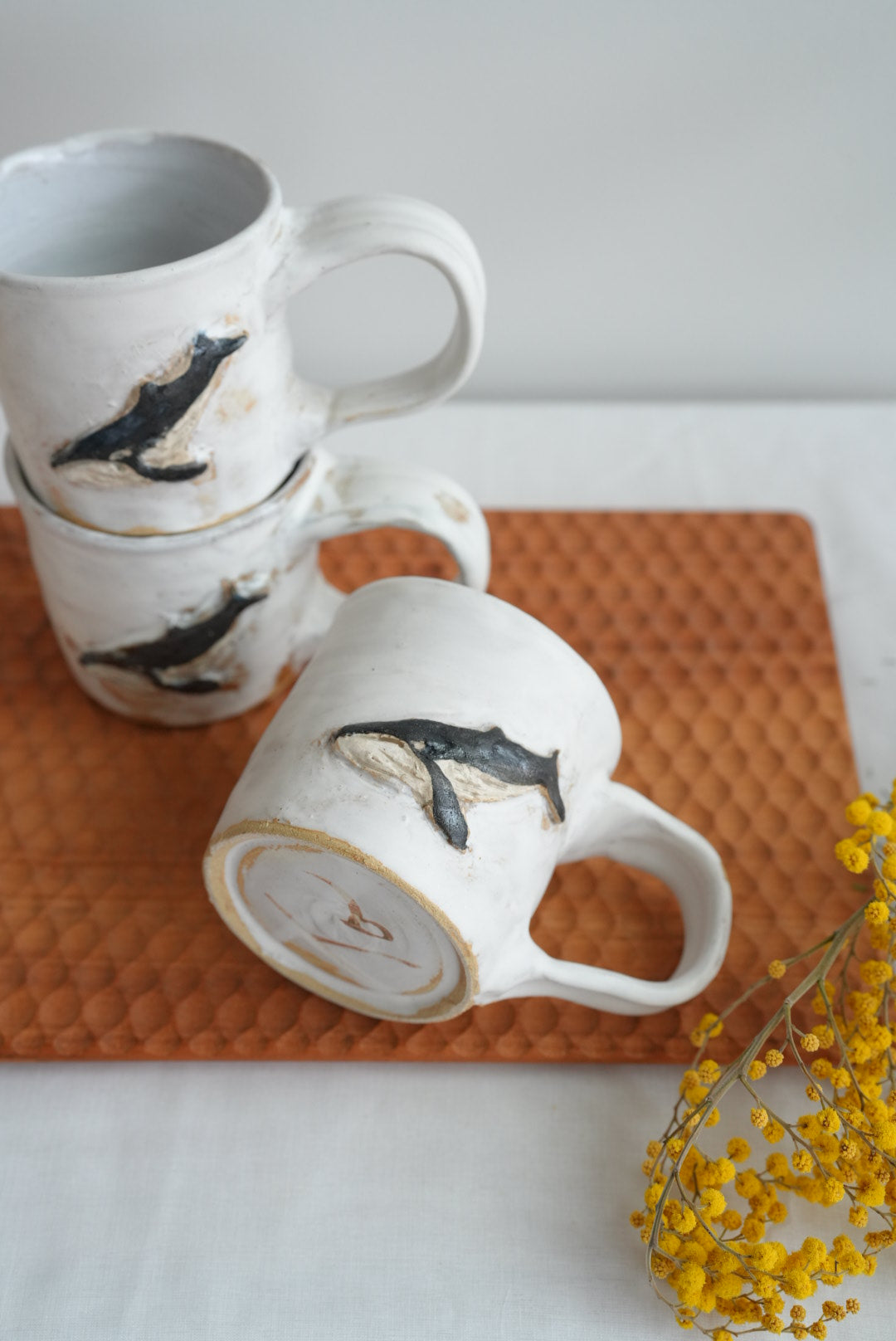 Tatsuo Horimizu 堀水達雄 Whale Mug TH02