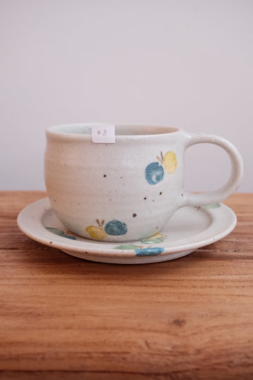 Haruko Harada 原田晴子 Mug and Saucer Set - HH23 #8