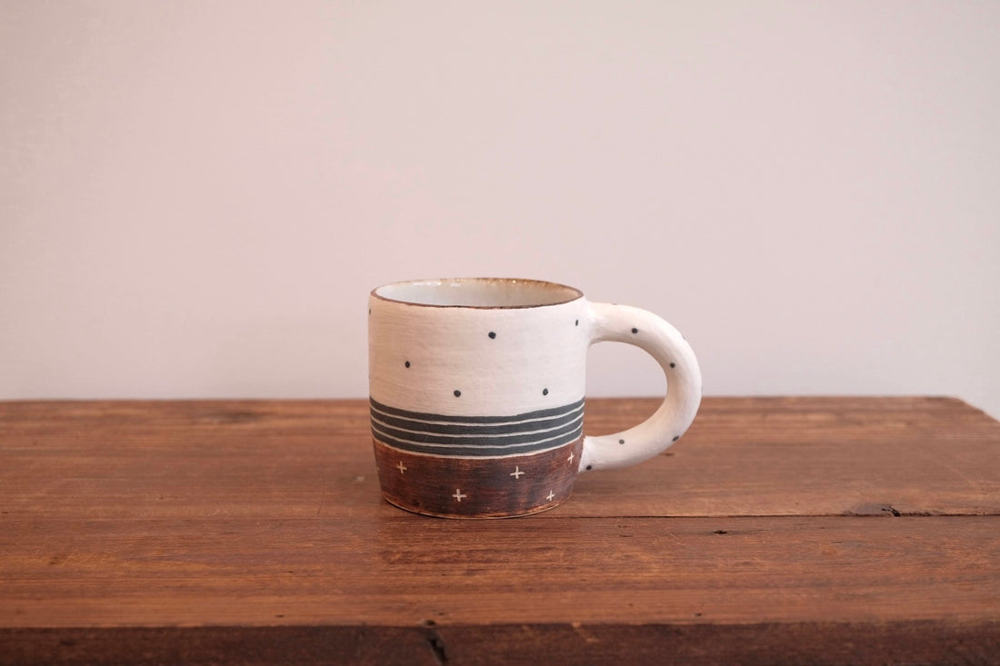 Emishi Kobo 池田匡優&美弥子 - Straight Mug EK06