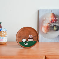 Kiezakka 木繪雜貨 Pedestal Plate - Teapot KZ04