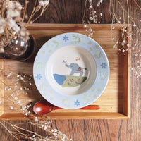 Buncho Pottery 5寸/elephant rim bowl