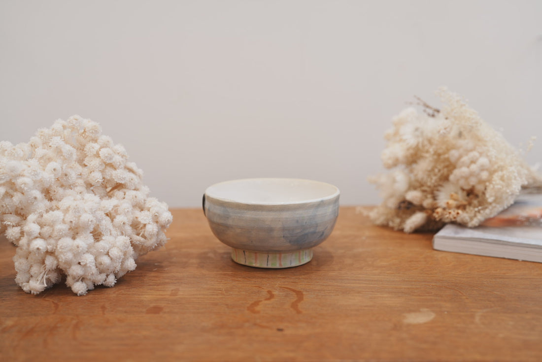 Tomoko Kubo コンガリ舍 Animal Face Bowl TK26